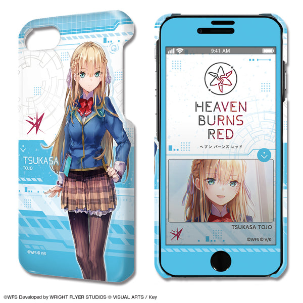 『ヘブンバーンズレッド』デザジャケット iPhone SE(第2世代)/8/7/6/6sケース&保護シート デザイン04(東城つかさ)